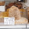 torn Tuscan bread