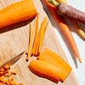 chopped carrots