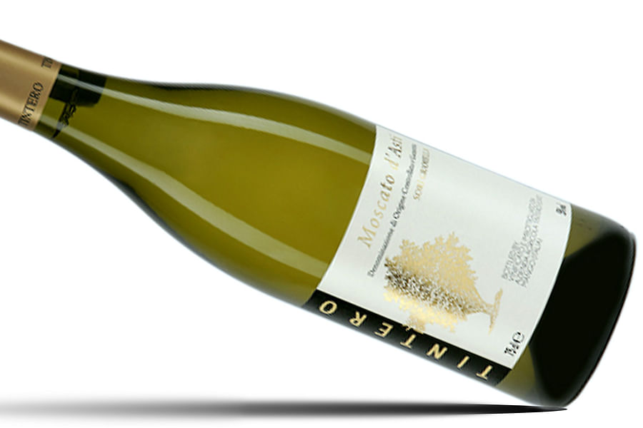 Moscato d\'Asti wine bottle