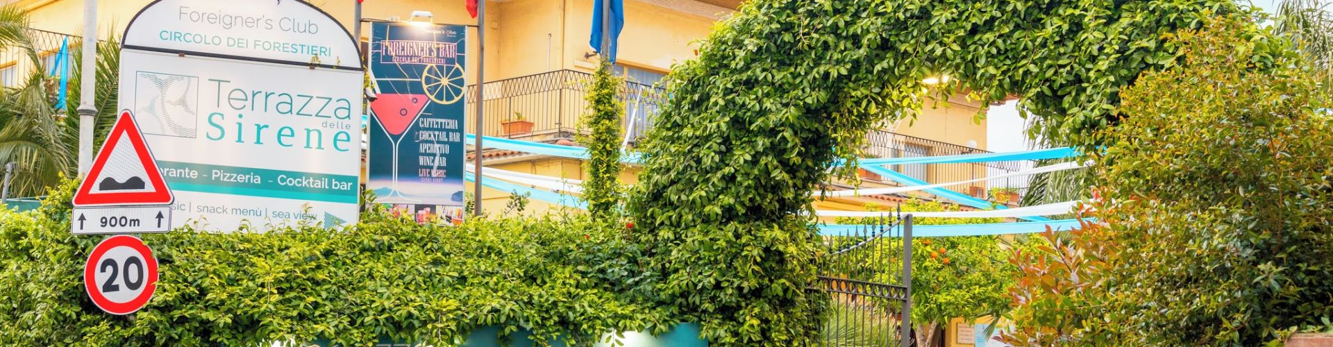 Foreigners' Club Sorrento sunset