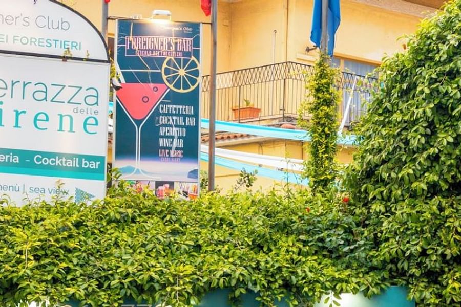 Foreigners' Club Sorrento sunset