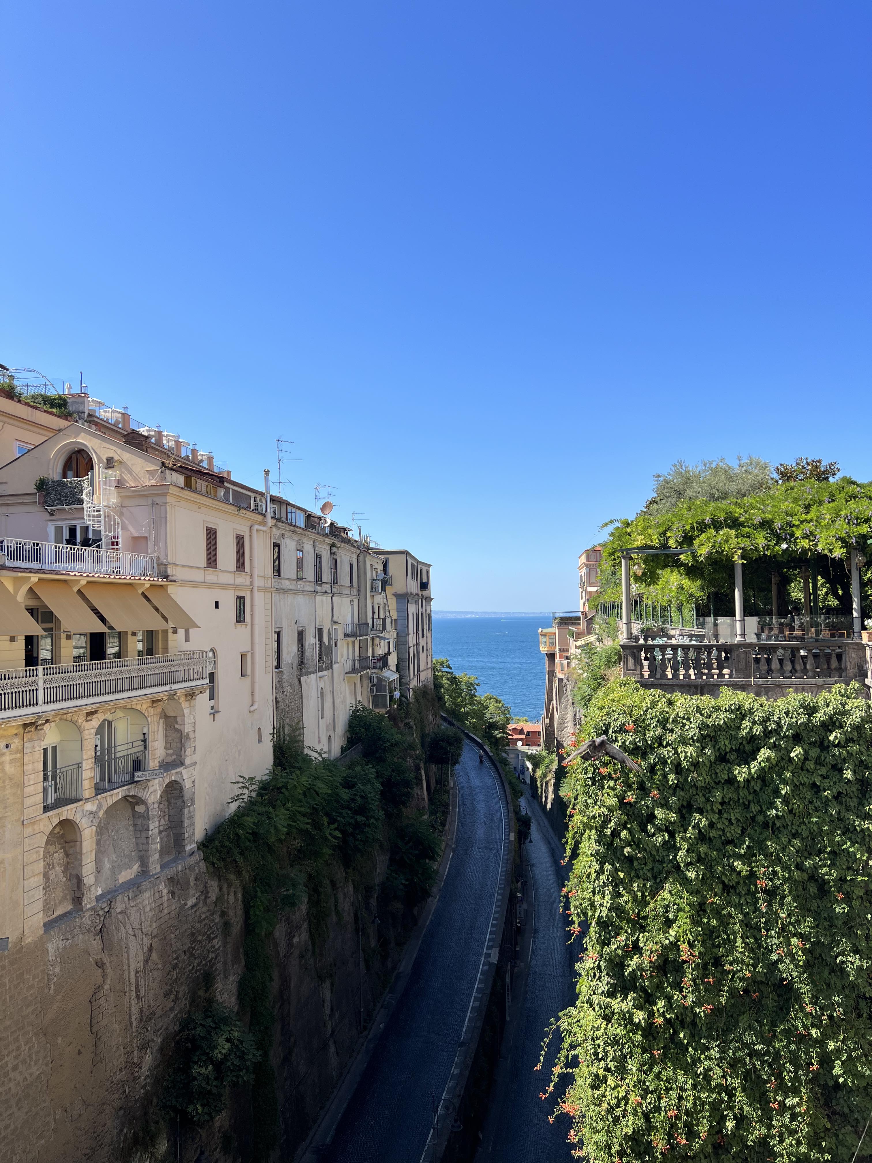 Il Buco Sorrento sunset