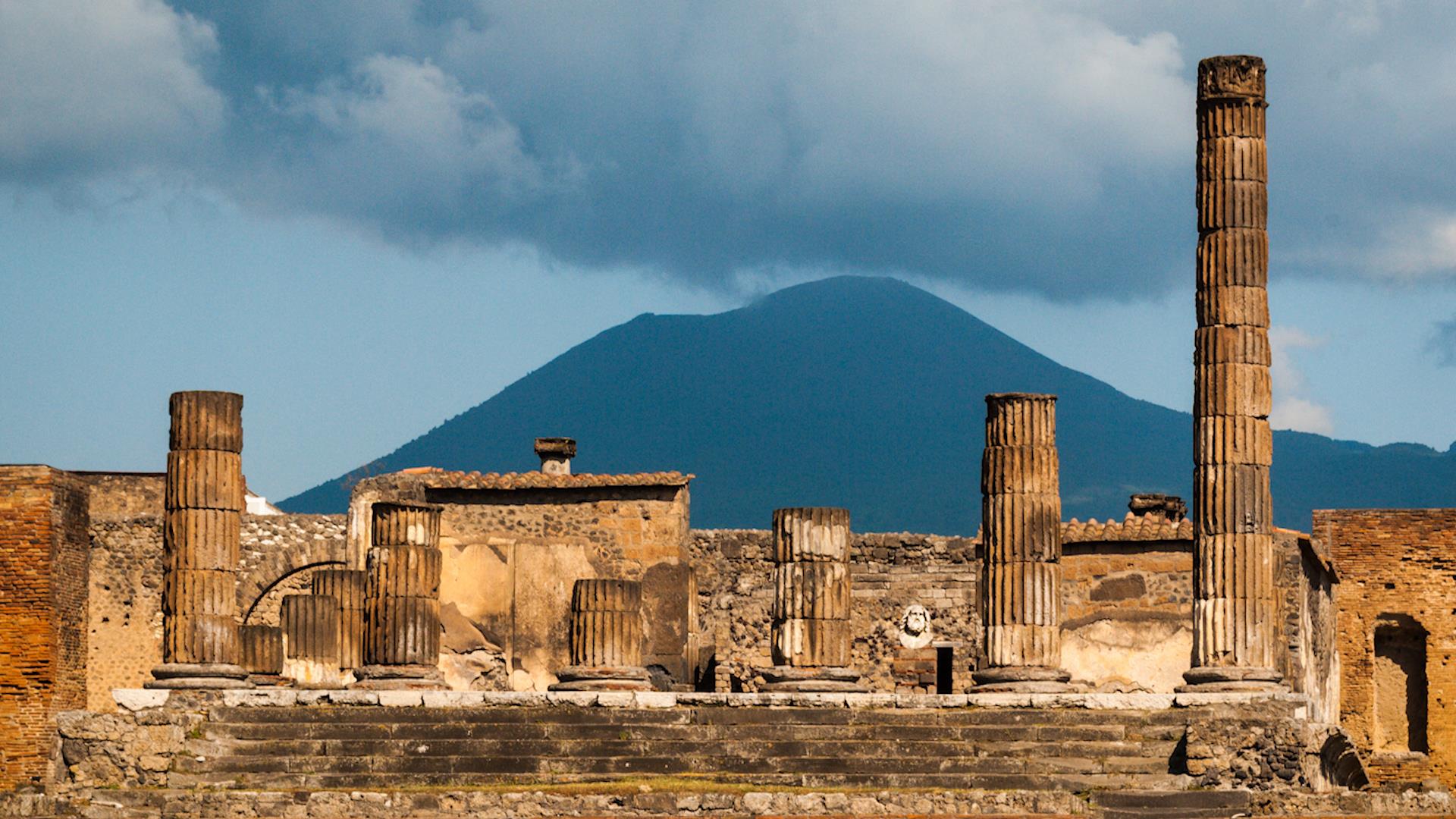 Pompeii Forum ruins