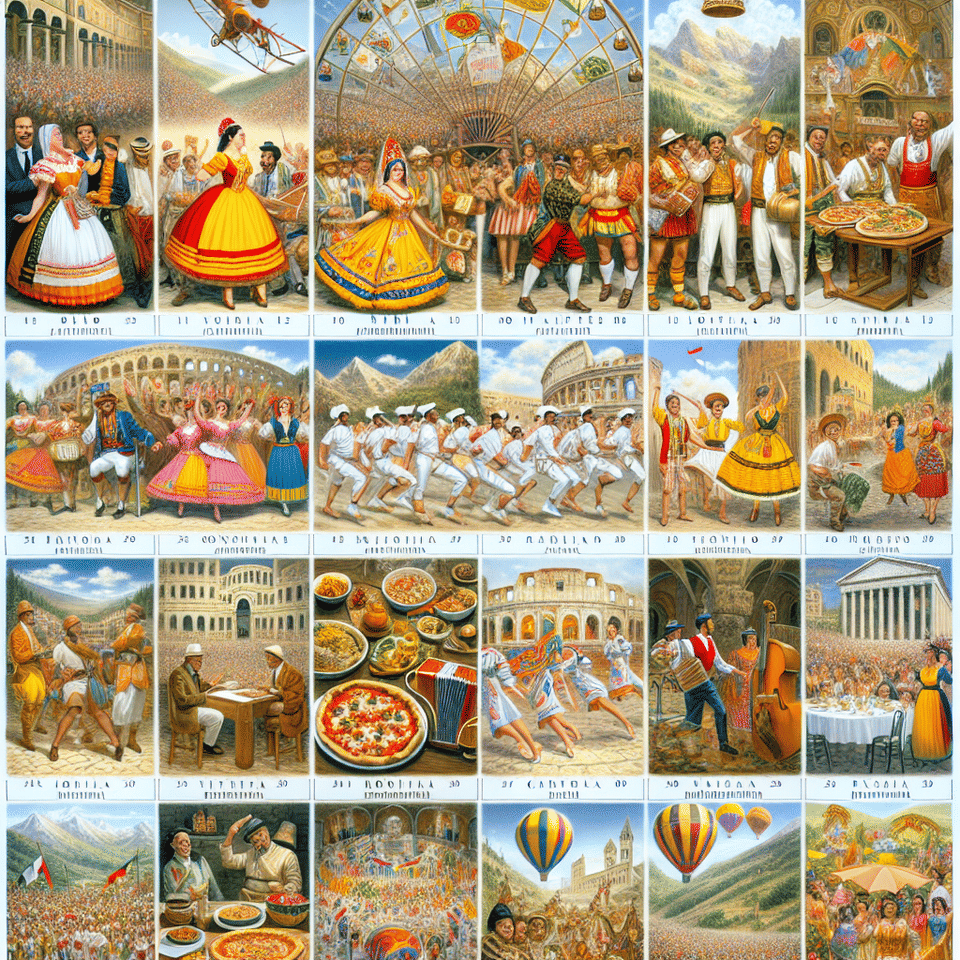 Italian Festivals: A Calendar of Cultural Celebrations You Can't Miss