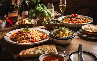 How can you experience authentic Italian cuisine during your visit?
